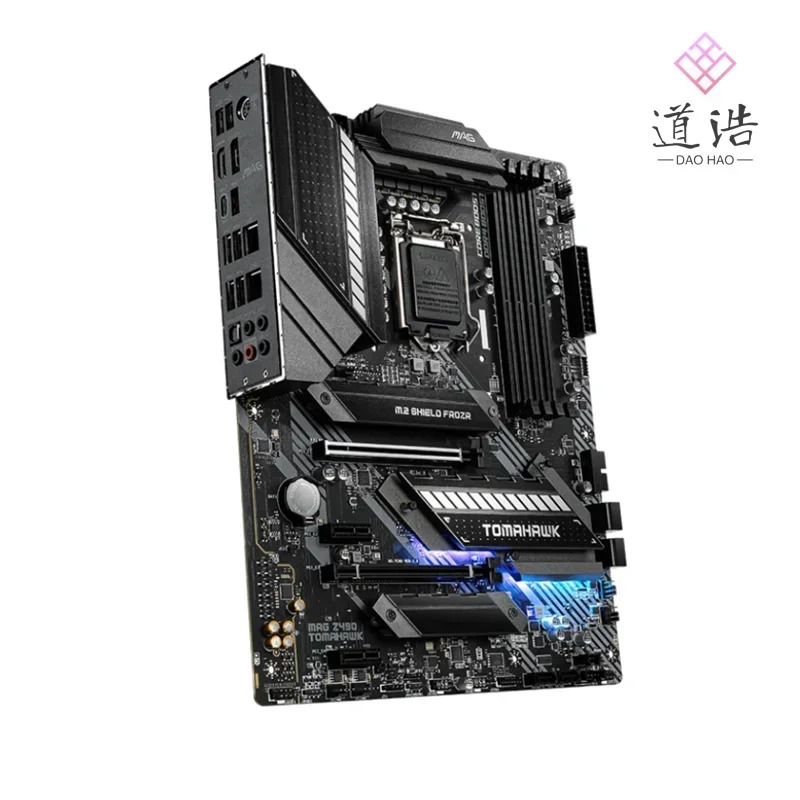 MAG Z490 TOMAHAWK 마더보드128GB HDMI M.2 LGA 1200 DDR4 메인보드 완전 작동 리퍼