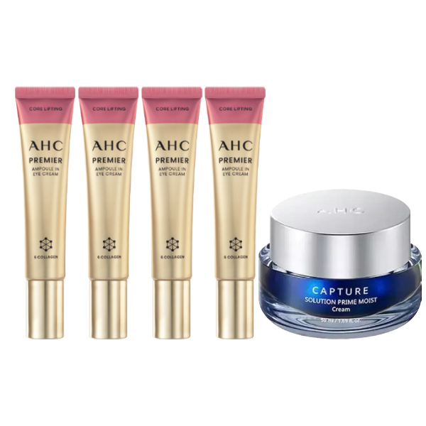AHC 아이크림 시즌12 프리미어 앰플인 포페이스 40ml 4개+12ml 눈밑 지방 꺼짐 이미지 3