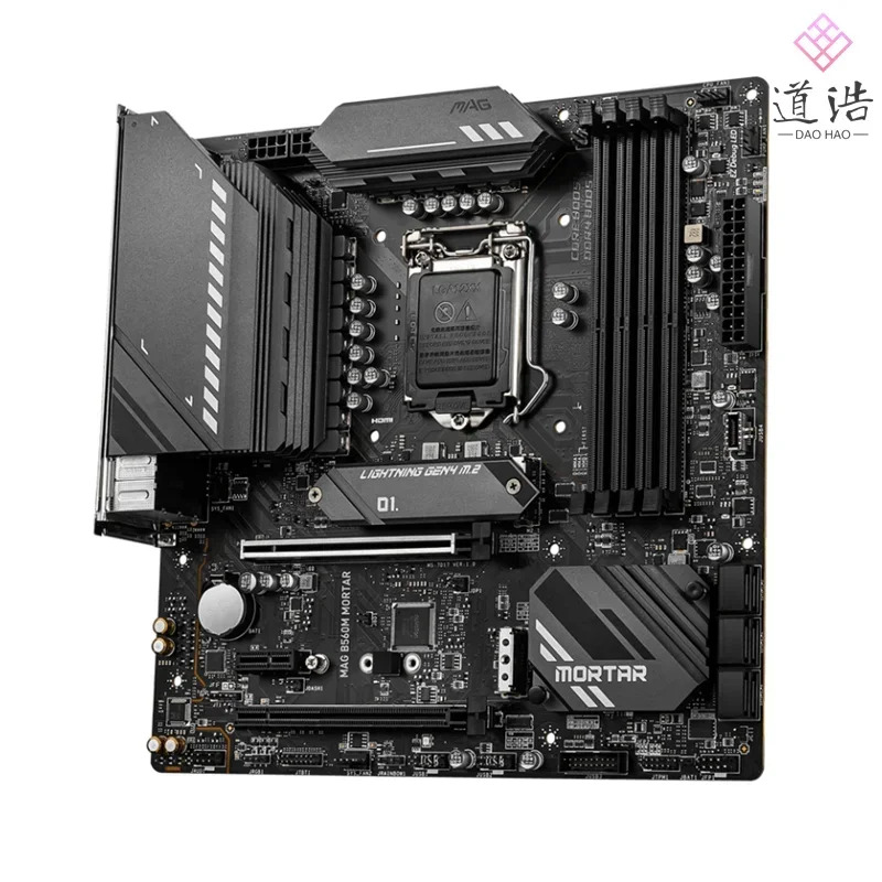 MAG B560M 모르타르 마더보드 128GB M.2 HDMI LGA 1200 DDR4 마이크로 B560 메인보드 완전 작동 리퍼