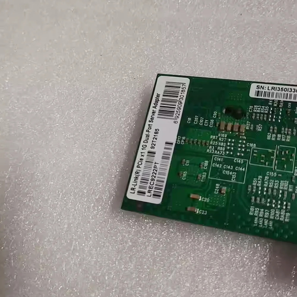 LR-LINK PCIE 기가비트 듀얼 포트 NIC LREC9222PT용
