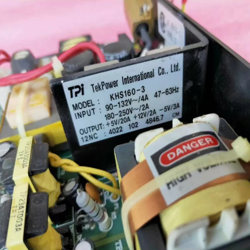 TPI TELKPOWER 5V20A 12V2A -5V3A 전원공급장치 KHS160-3 95416-1 거PSU 작동
