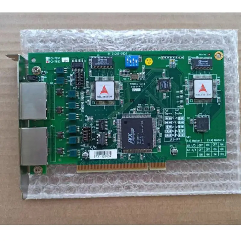 리퍼 PCI-7852 51-24003-0B20 데이터 수집 카드는 빠르게 되었습니다.