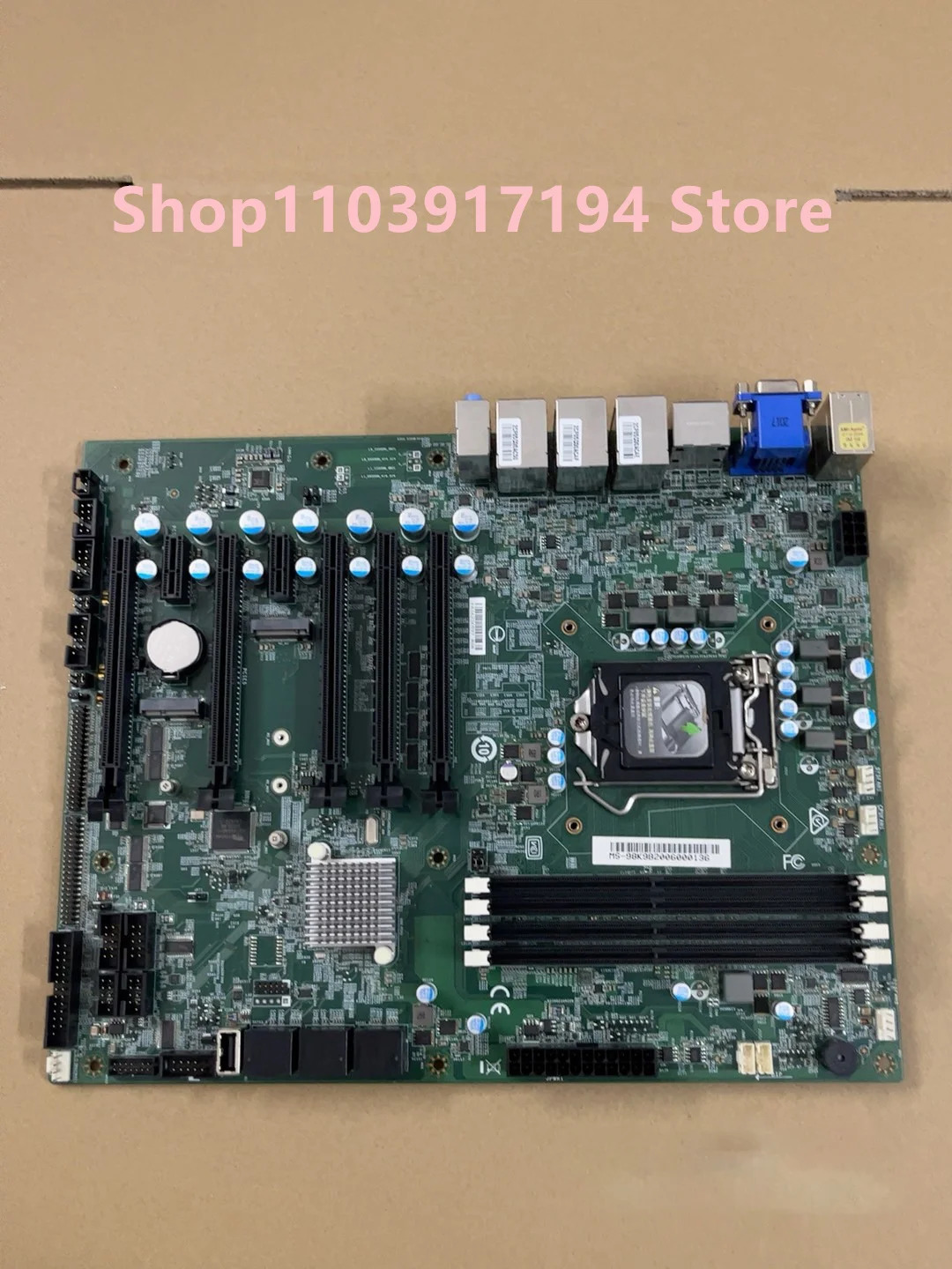 MSI MS-98K9 마더보드 8 세대 산업마더보드 Q370 칩 세트