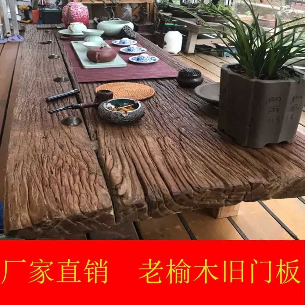 고재 테이블 대형 사이즈 공방 앤티크 나무 주문제작 1.7m x 55cm 일반 - 상세 이미지 2