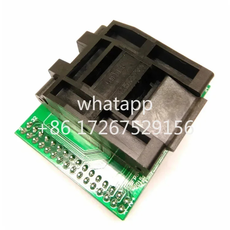 Zcalo de prueba QFP64 TQFP64 a DIP64 espaciado 05 toma Programacin directa