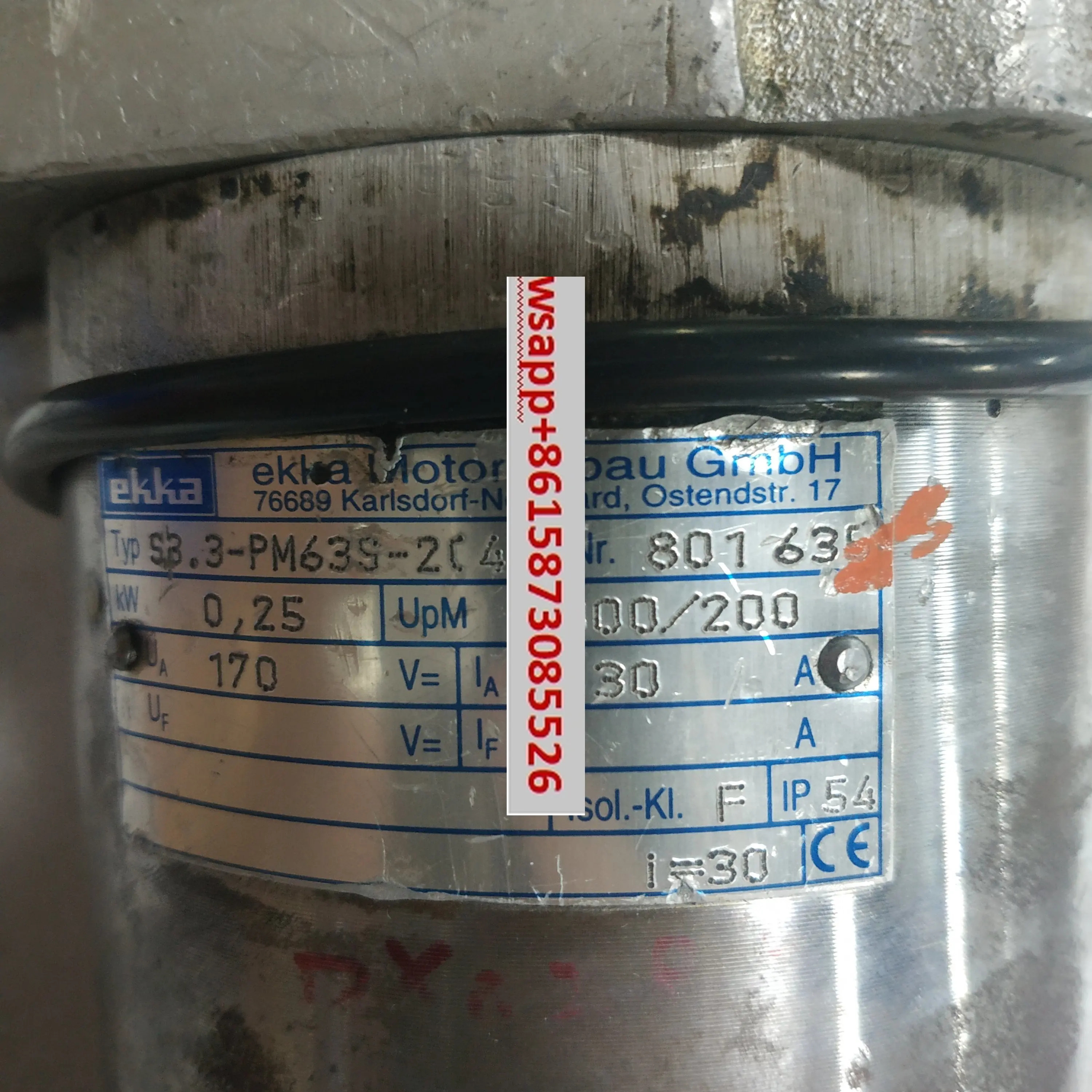 모터 S3.3-PM63S-2C4J 기어 엔진 807635 롤랜드 300/500/700용