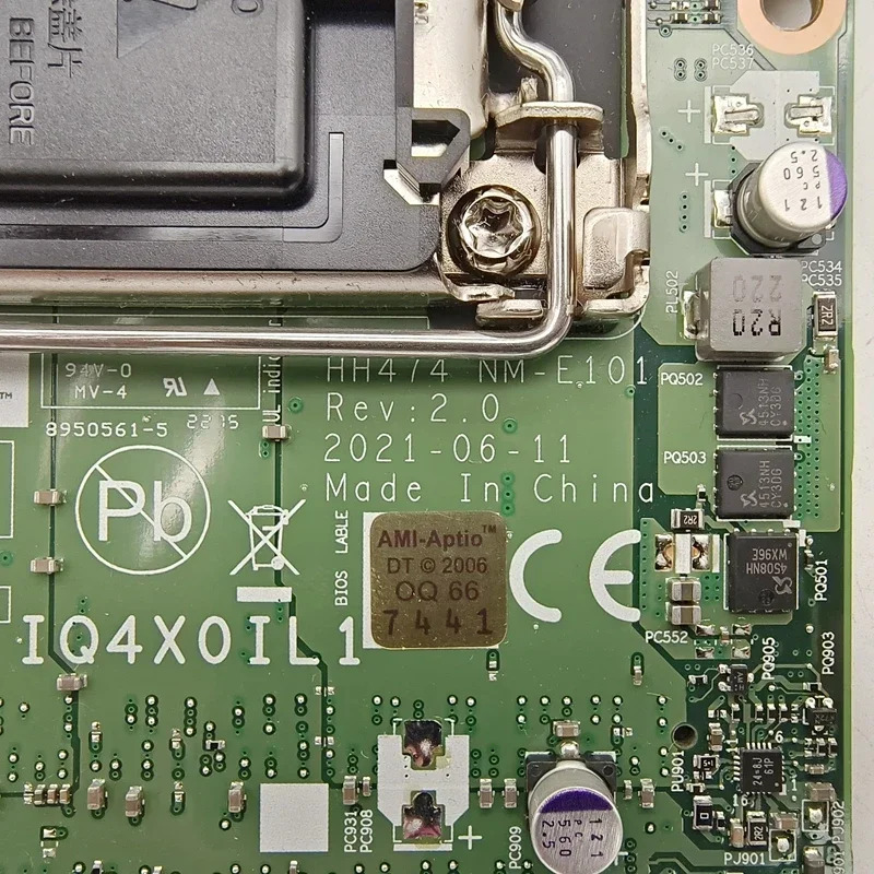 Lenovo호환 Thinkcentre M70a M70q 마더보드IQ4X0IL1 5B20U54923 NM-E101 REV2.0 DDR4 메인보드 완전 작동 리퍼