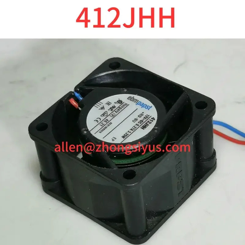 412JHH 오리지널 EBM 4025/12V 독일 냉각팬 고급형 기기 무소음 방열 소형 f