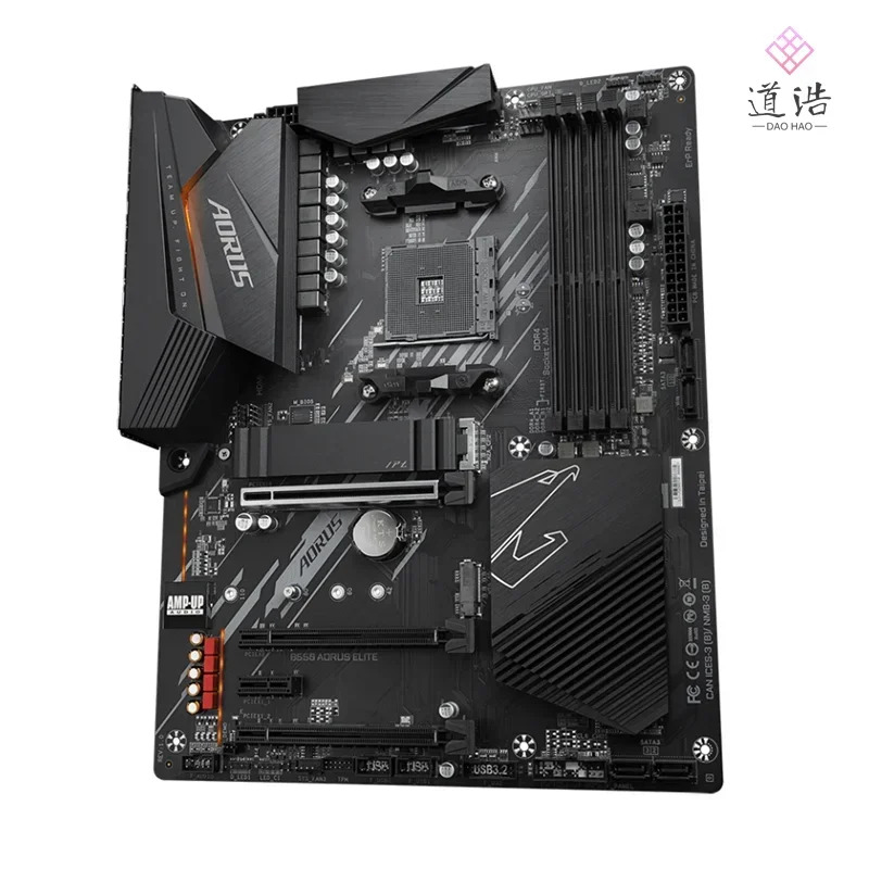B550 AORUS ELITE 마더보드128GB AM4 DDR4 메인보드 완전 작동 리퍼