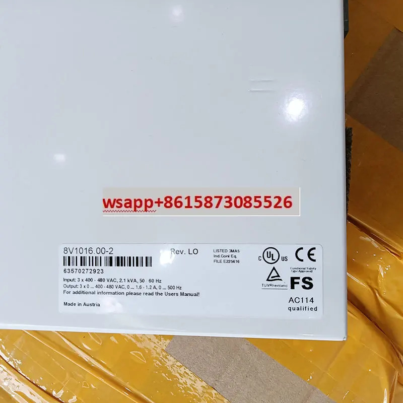 오리지널 ACOPOS 시리즈 1016 8V1016.00-2 BR 자동화 지능형 서보 드라이브 제어 0.7KW