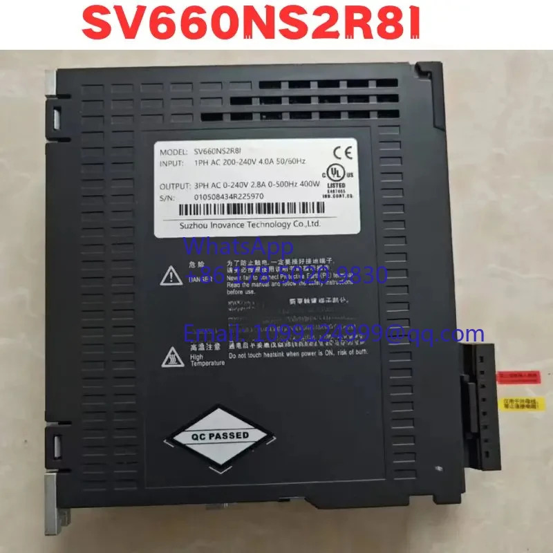 리퍼 서보 드라이버 SV660NS2R8I 정상 기능 완료