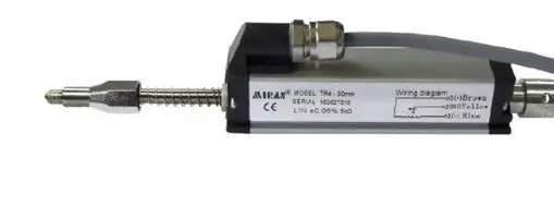 Miran 자체 복귀 KTR 10mm-200mm 스프링 내장 선형 변위 위치 센서 고정밀