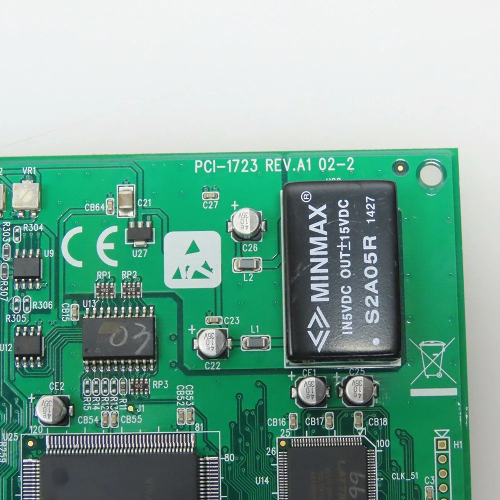16비트 8방향 아날로그 출력 카드 데이터 캡처 DA 카드Advantech PCI-1723 REV.A1용
