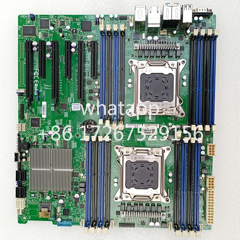 Supermicro 마더보드 E5-2600 V1/V2 군 ECC DDR3 PCI-E 3.0X9DAi 듀얼LGA2011