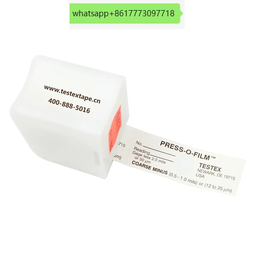 testex Press-O-Film 거칠기 리퍼 테이프 복사 마찰지 Elcometer E122C