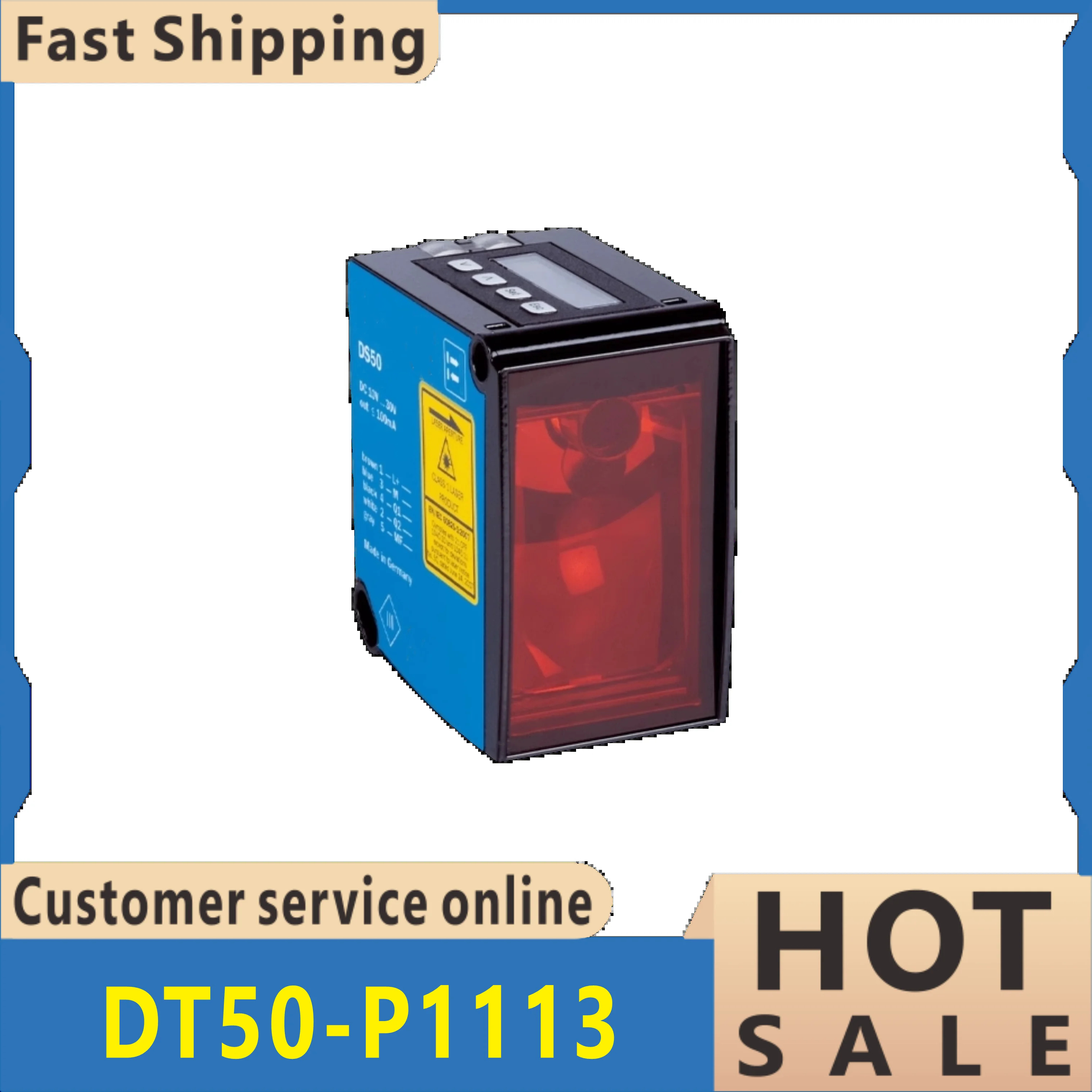 새 DT50-P1113 레이저 거리 측정 센서