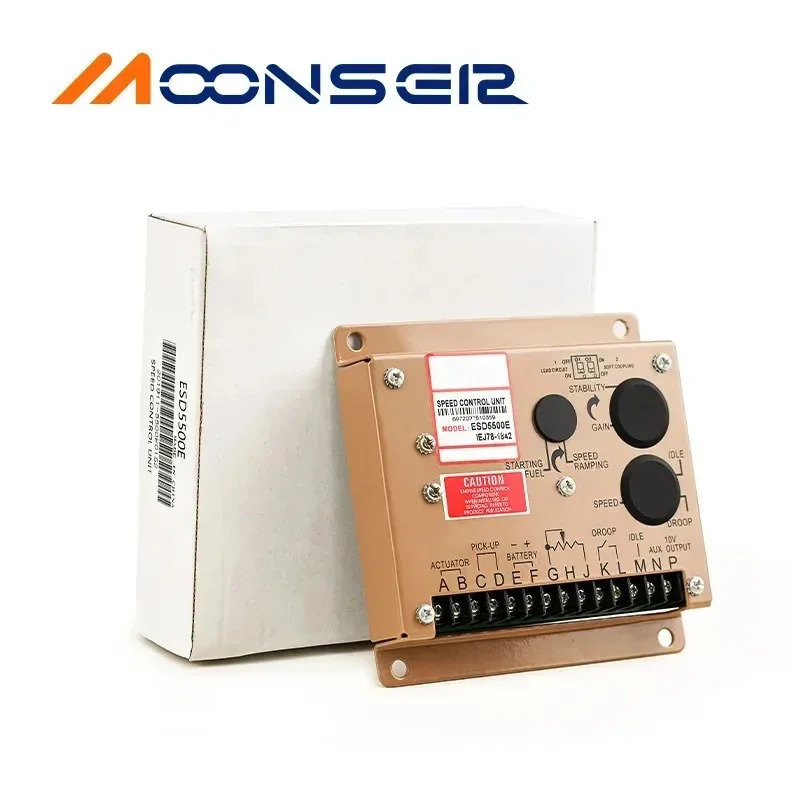 ESD 5500E 거버너 DC 전모듈 발전기 속도 컨트롤러