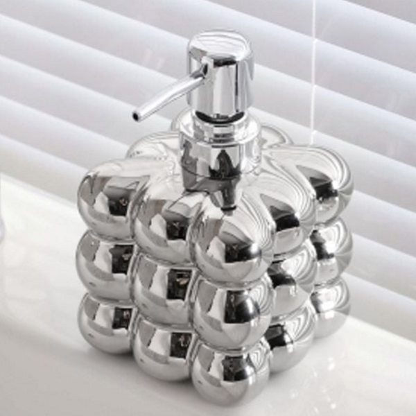 모던 세라믹 펌핑 디스펜서 버블 욕실 펌핑 디스펜서 500ml 리필 - 상품 이미지