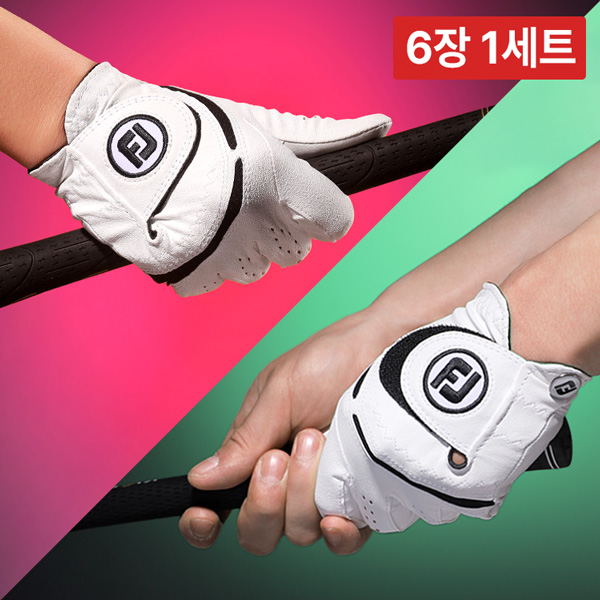 [6장 1세트] 풋조이 2026 NEW 웨더소프 레볼루션 골프장갑 남성 여성 장갑 제품 이미지