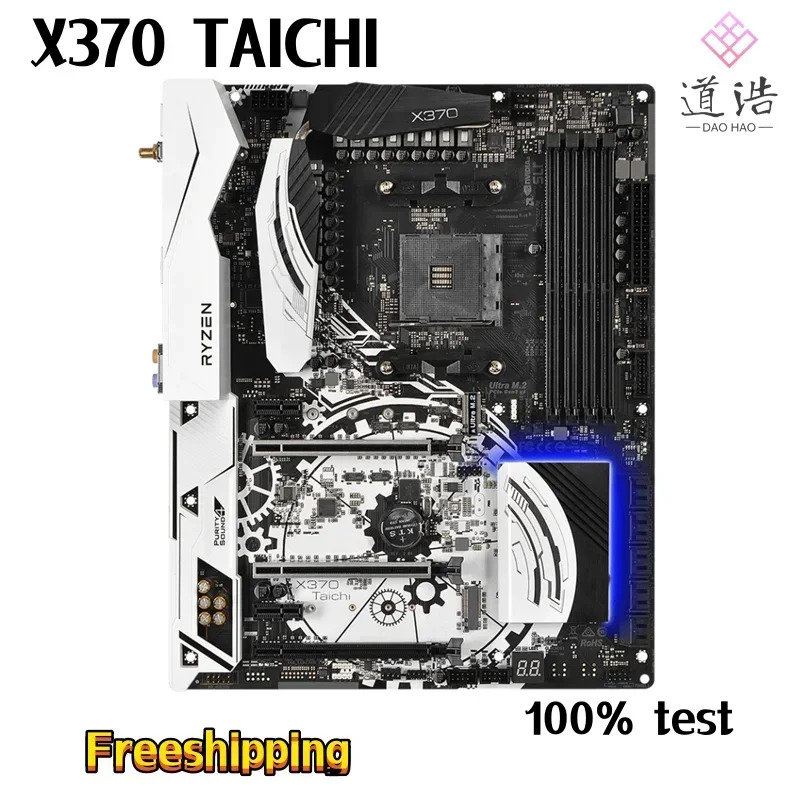 ASRock호환 X370 TAICHI 마더보드 64GB PCI-E3.0 M.2 소켓 AM4 DDR4 메인보드 완전 작동 리퍼