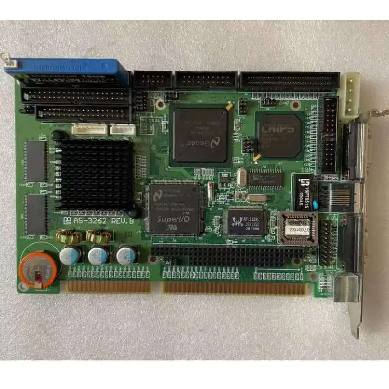 리퍼 AS-3262 REV. B 통합 CPU 절반 길이 보드 OK