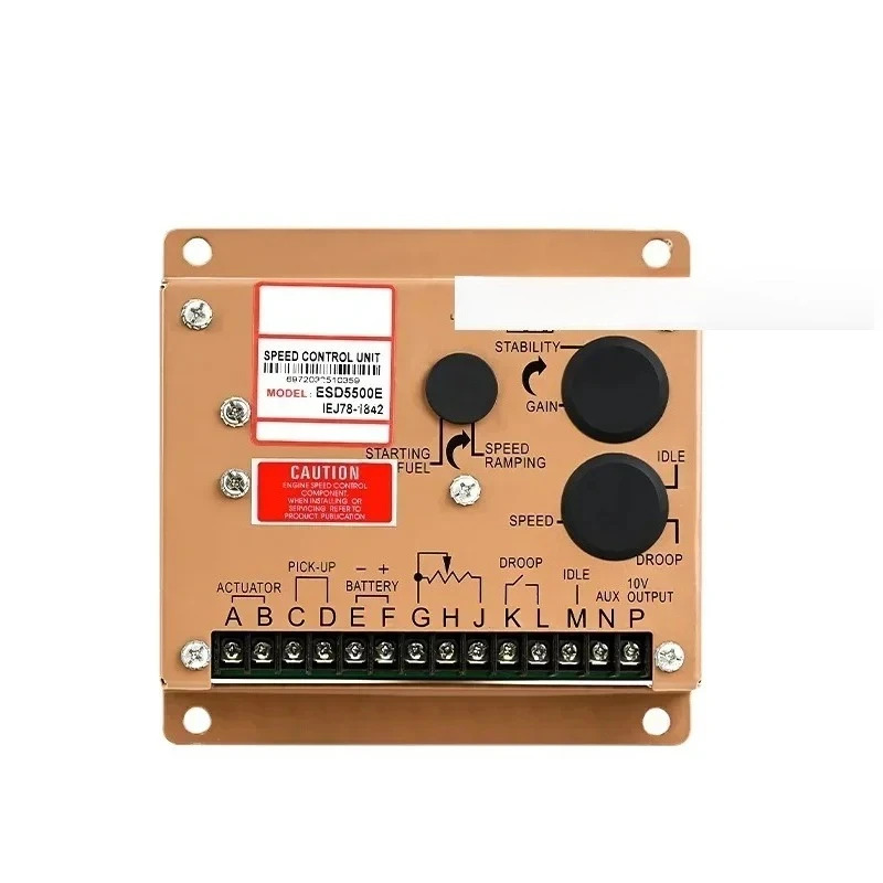 ESD 5500E 거버너 DC 전모듈 발전기 속도 컨트롤러
