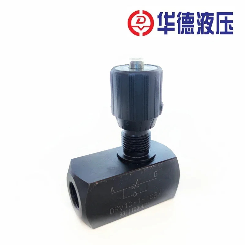 Huade 단방향 차단 스로틀 밸브 DV/DRV6 8 DRV10-1-10B/2 DRV12 16 20 25 304
