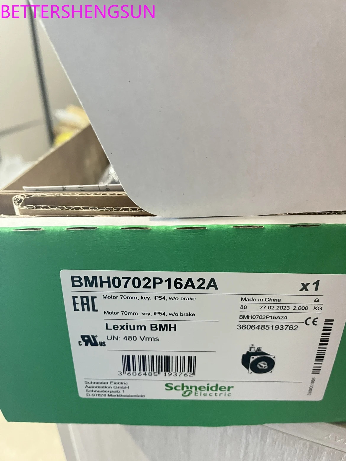 서보모터 Bmh0702p16a2a 2.5 Nm-8000 오리지널