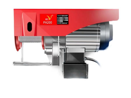 [해외]전동 윈치 리모컨 호이스트 산업용 송수신기 체인블럭 100-200kg 12m 무선 3종세트포함