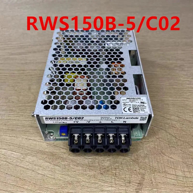 오리지널 전원공급장치 TDK-LAMBDA 5V21A 150W RWS150B-5/C02 RWS150B-5 C02 RWS150B-5C02