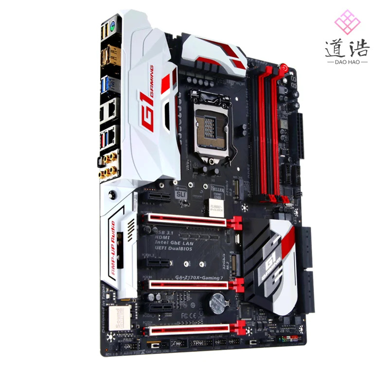 GA-Z170X-Gng 7 마더보드리퍼 완료 메인보드 64GB DP HDMI 2 x M.2 LGA 1151 DDR4 Z170