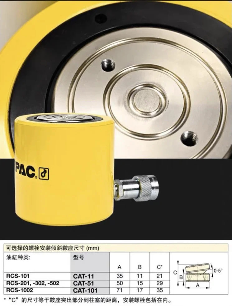 Enerpac 유압잭 RCS 시리즈 RCS-101-201-302-502