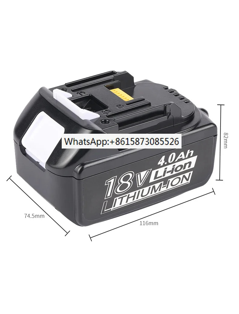 마키타 전동 공구배터리 교체 배터리 BL1840 BL1850 BL1830 BL1860B LXT 400 18V 6Ah 9Ah 5Ah 이온 케이스