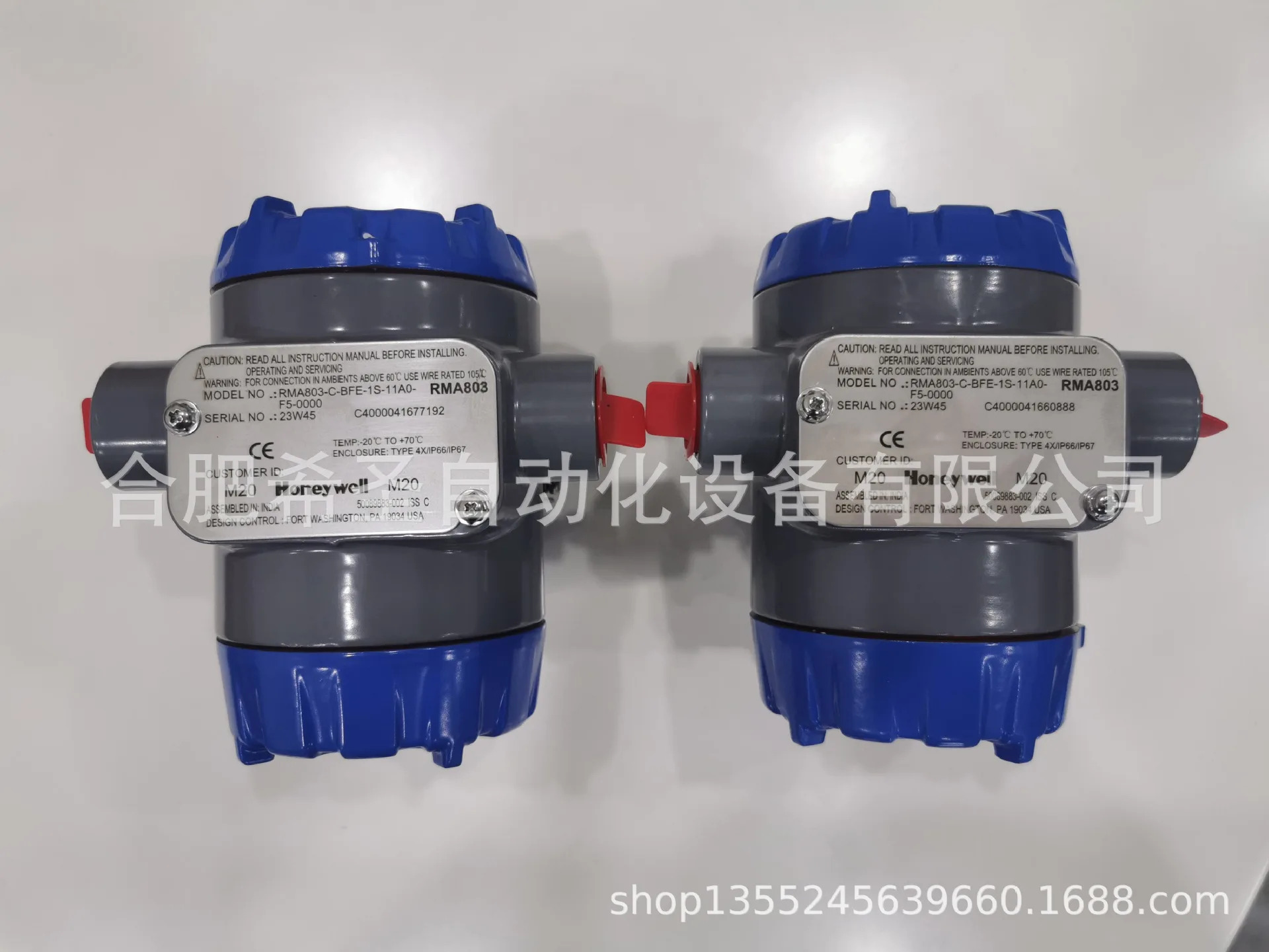 하니웰 온도 트랜스미터 RMA803-C-BFE-1S-11A0-F5-0000