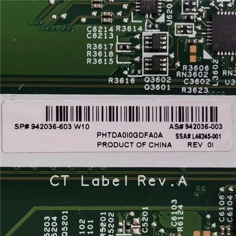 942036 -603 hp호환 슬림라290-a 데스크탑 마더보드17520-1 L46245-001 -003 J5005 CPU DDR4 리퍼 완료 완전 작동