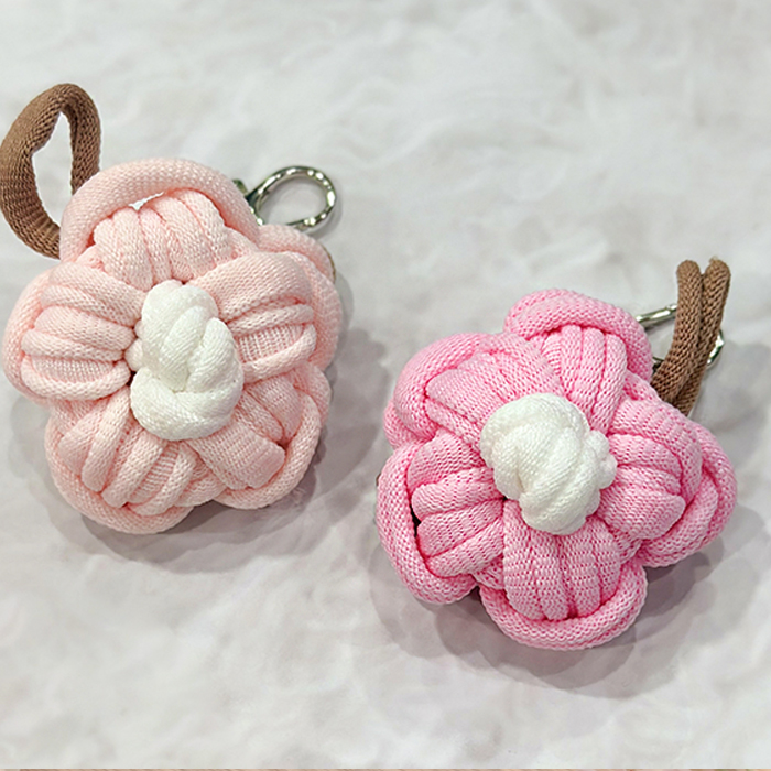 봄 벚꽃 키링 만들기 양말목 DIY 키트 - 상세 이미지 2