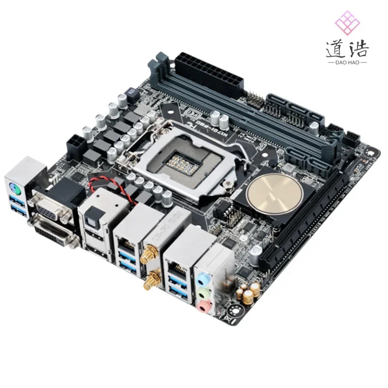 H170I-PRO 마더보드32GB HDMI PCI-E3.0 M.2 LGA 1151 DDR4 Mini-ITX H170 메인보드 완전 작동 리퍼