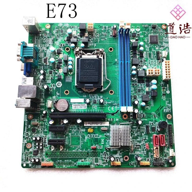 Lenovo호환 ThinkCentre M4500 E73 데스크탑 마더보드IH81M LGA 1150 DDR3 H81 메인보드 완전 작동 리퍼