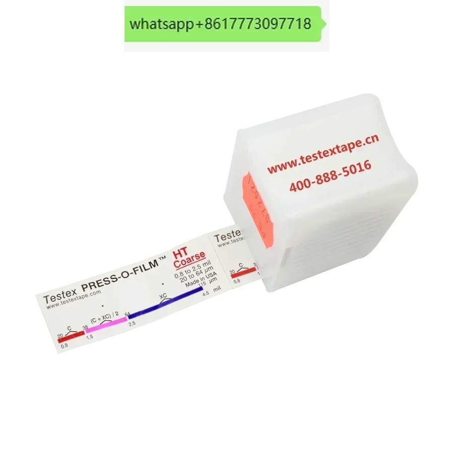testex Press-O-Film 거칠기 리퍼 테이프 복사 마찰지 Elcometer E122C