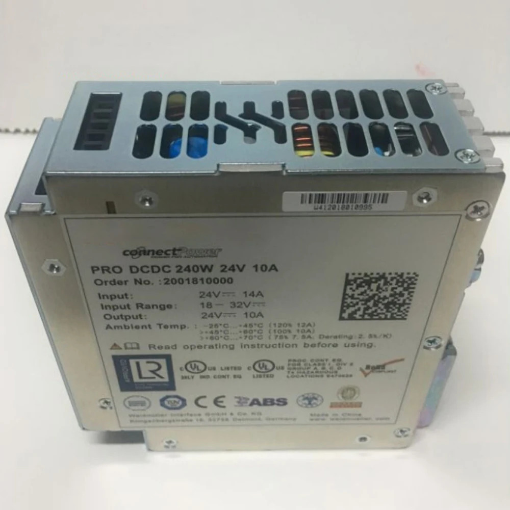 바이드뮬러 2001810000PRO DCDC 240W 24V 10A DC 스위칭 전력 변환기