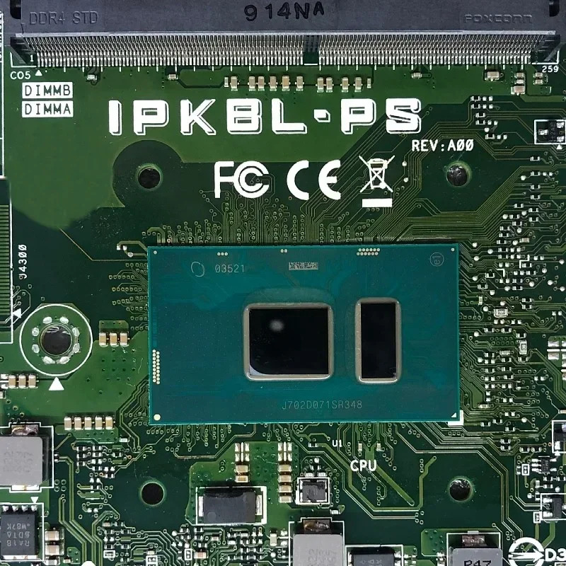 Dell piron 3277 3477 AIO 마더보드 I5-7200U CPU DDR4 메인보드IPKBL-PS 완전 작동 리퍼