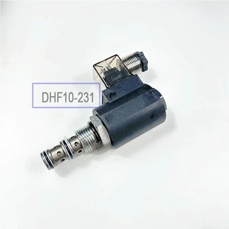 DHF10-231 2위치 3방향 나사형 플매트 카펫 러그밸브 전자기 방향 유압 밸브 SV2-10-3