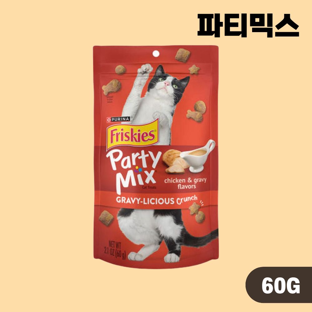 퓨리나 파티믹스 고양이간식 8종 콤보, 60g, 8개 이미지 7
