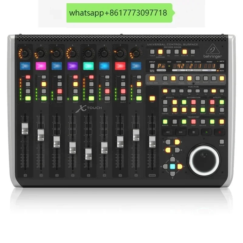 DAW X-TOUCH 레코딩 소프트웨어 컨트롤러 디지털 튜닝 제어 가능