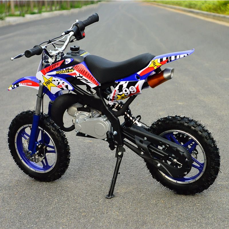 50cc 오토바이 클래식 자동차 스쿠터 캠핑 미니 엔진 라이딩 성인용 전기 점화 자전거 - 상품 이미지