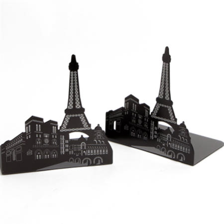 라온샆 파리 북엔드 2p 사무실책꽂이 철재책꽂이 서류꽂이