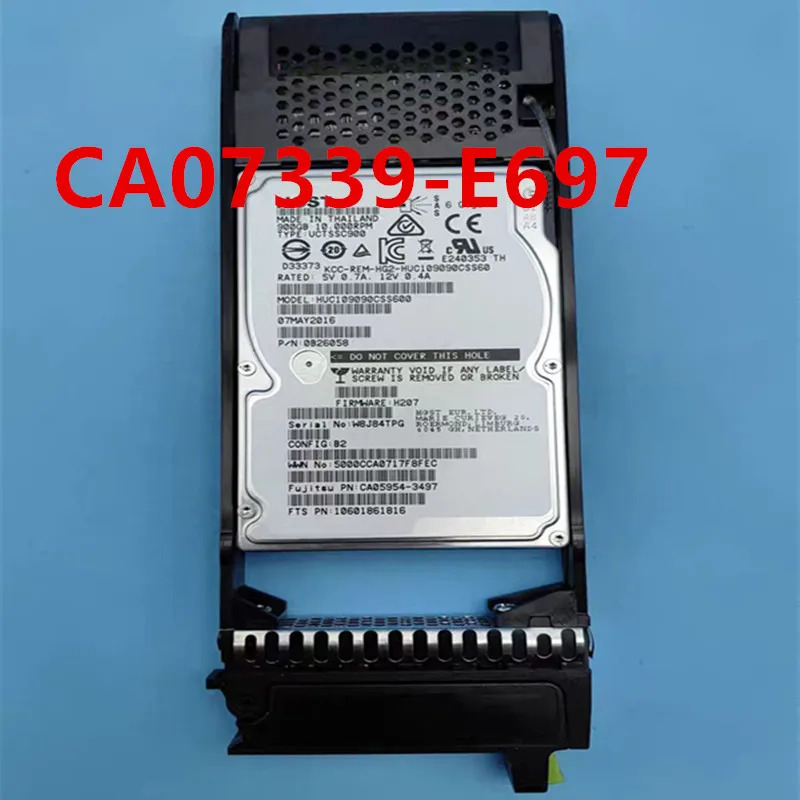 CA07339-E697 CA05954-3497 내장 하드 FUJITSU 900GB 2.5 10K 128MB SAS 거새 원본 드라이브