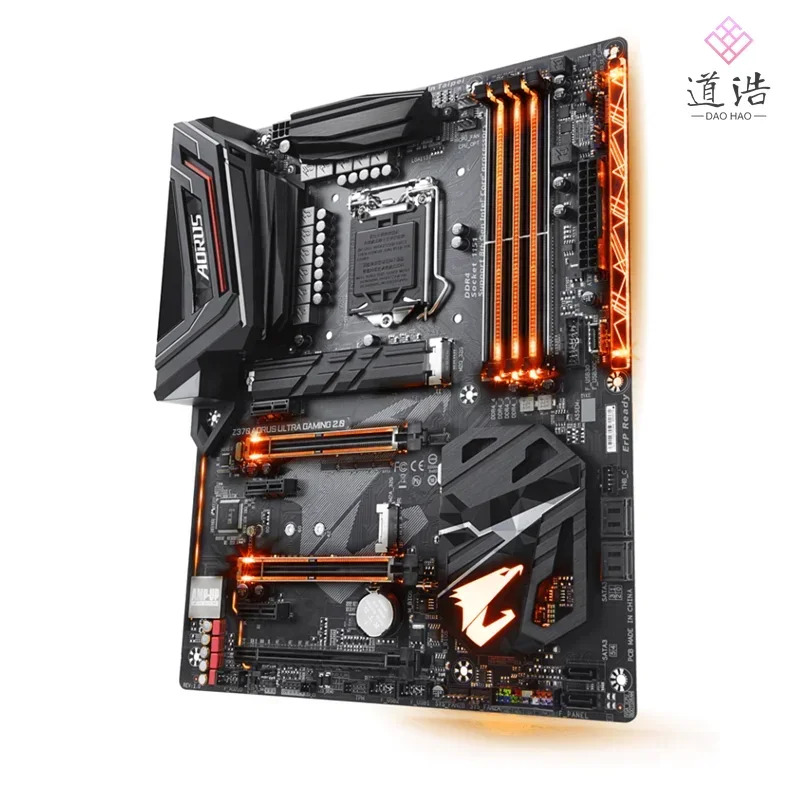 Z370 AORUS ULTRA GNG 2.0 마더보드 64GB 2xM.2 HDMI LGA 1151 DDR4 메인보드 완전 WorkMA 리퍼