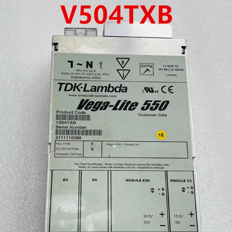 TDK-LAMBDA VEGA-LITE 550 전원공급장치 V504TXB 신 550W