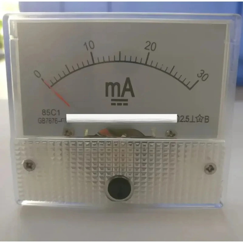 10pcs 전류계 JS-85C1-30mA 2선 패시브 0-4-20mA 측정 피드백 디스플레이